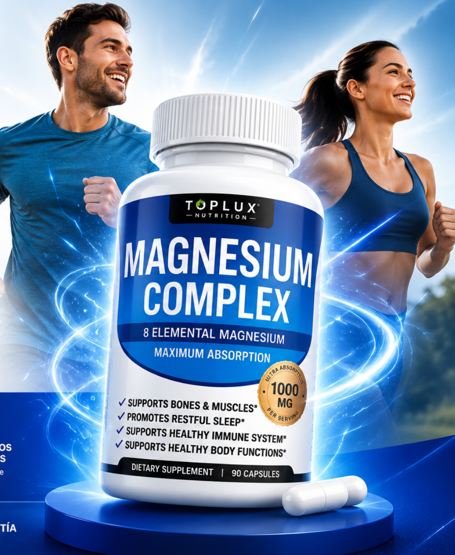 Complejo de magnesio 8 en 1  🇺🇸 Producto 100% Americano