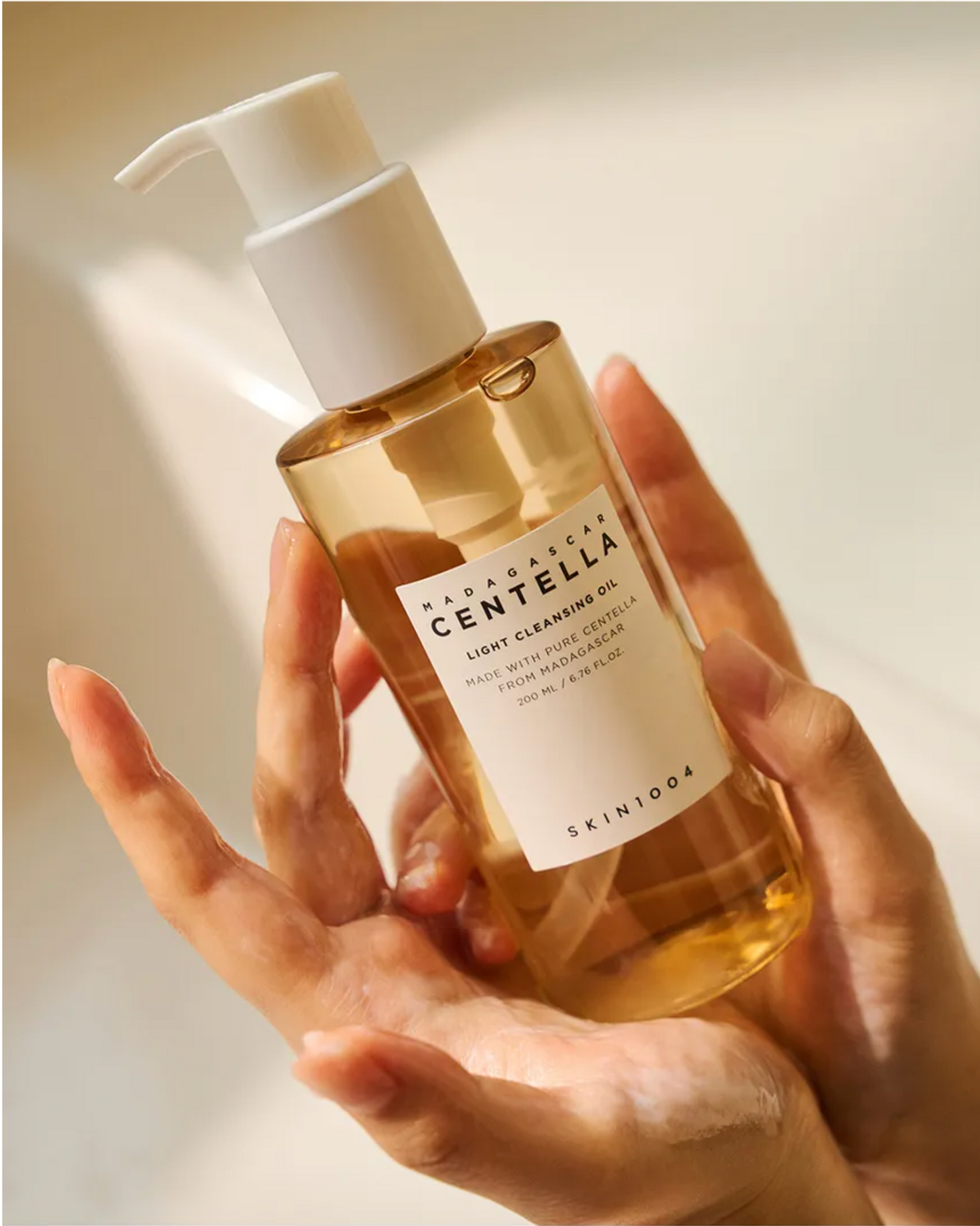 Centella Cleaning OIL, limpiador facial no comedonico