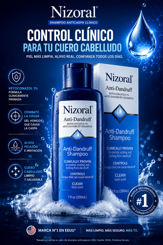 Nizoral K, Anticaspa Dermatologico° 200 ML