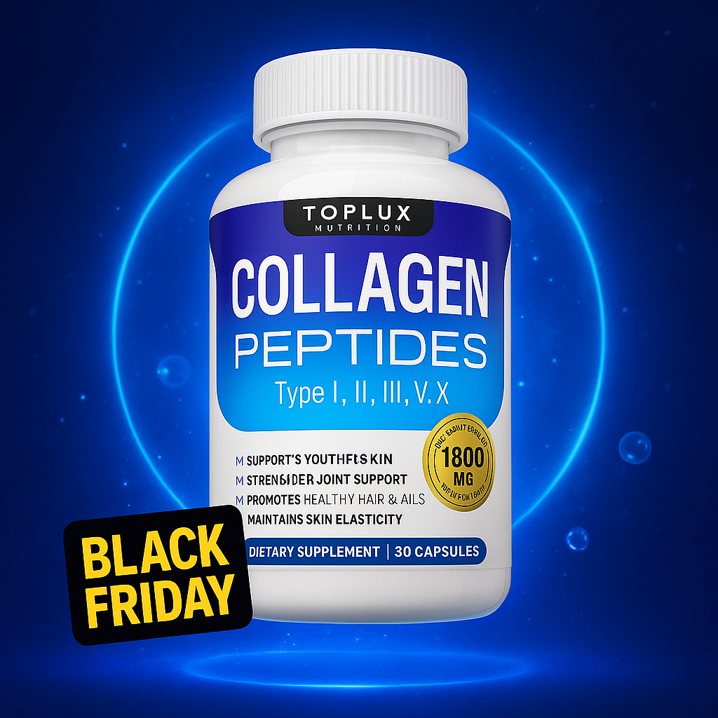 COLLAGEN PEPTIDES TOPLUX –  [PRODUCTO 100% AMERICANO] 2026